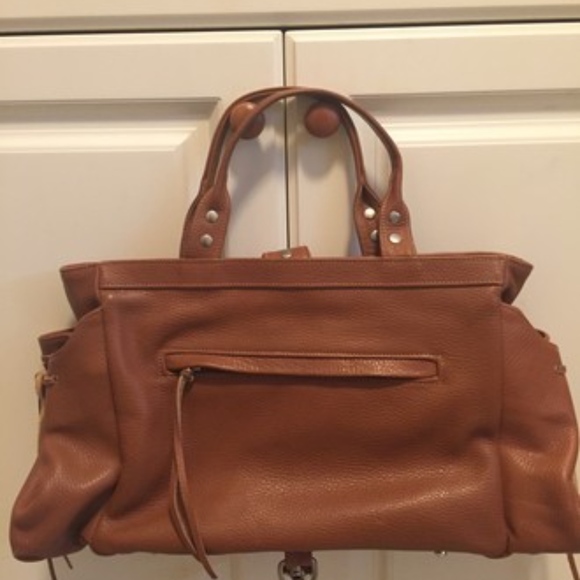 Botkier Trigger Clyde Saddle Brown Leather Tote - Picture 2 of 5